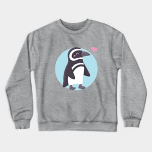 Cute Penguin Of Matching Pair Crewneck Sweatshirt